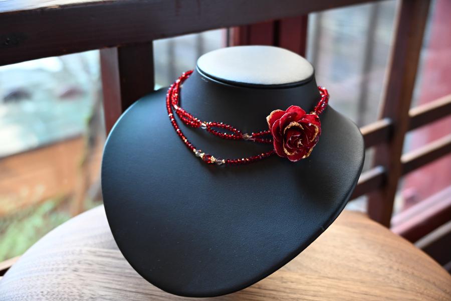 プリンセスローズチョーカー　PDF355