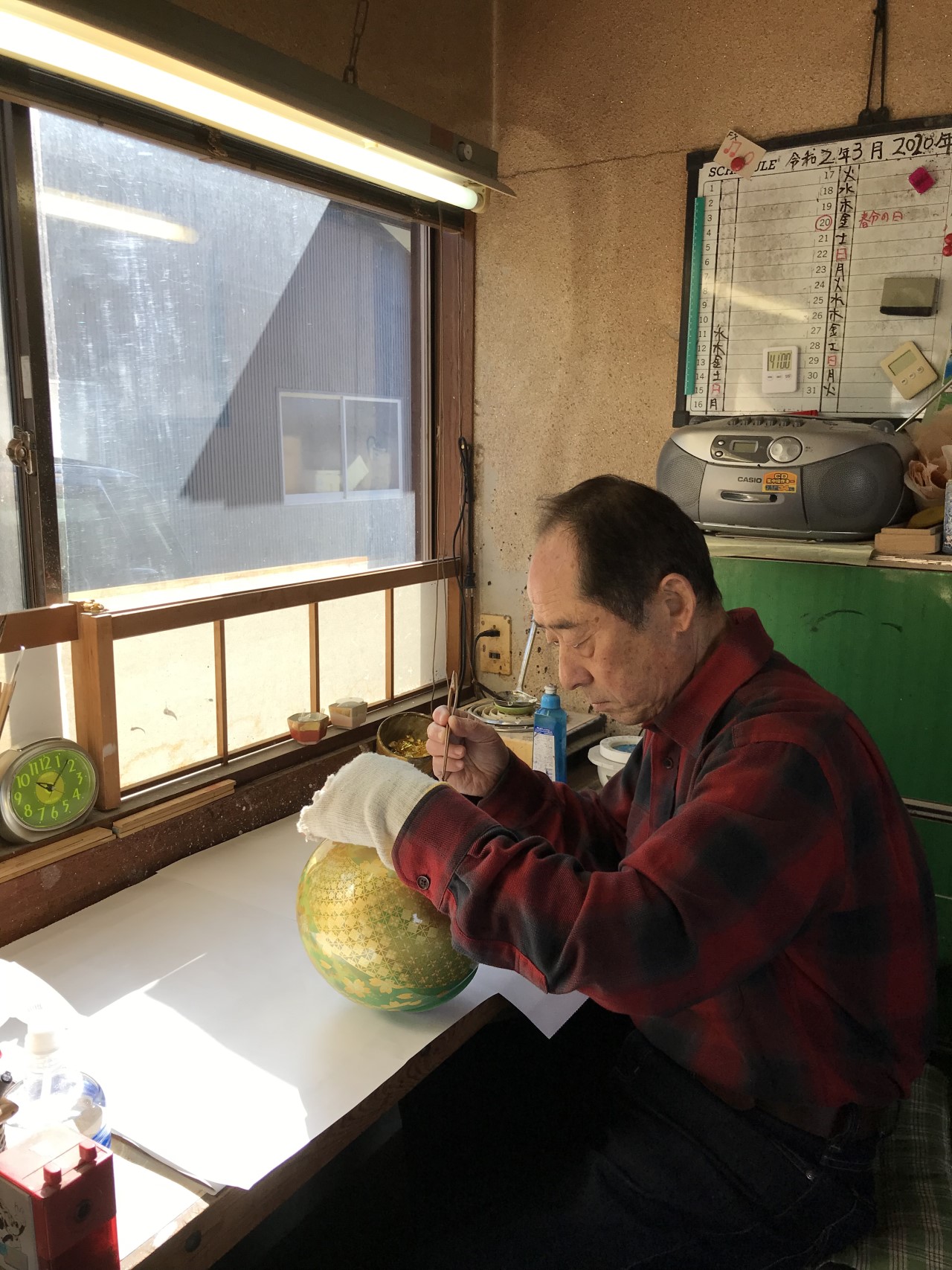 金箔の幾何学 山田登陽志作品展