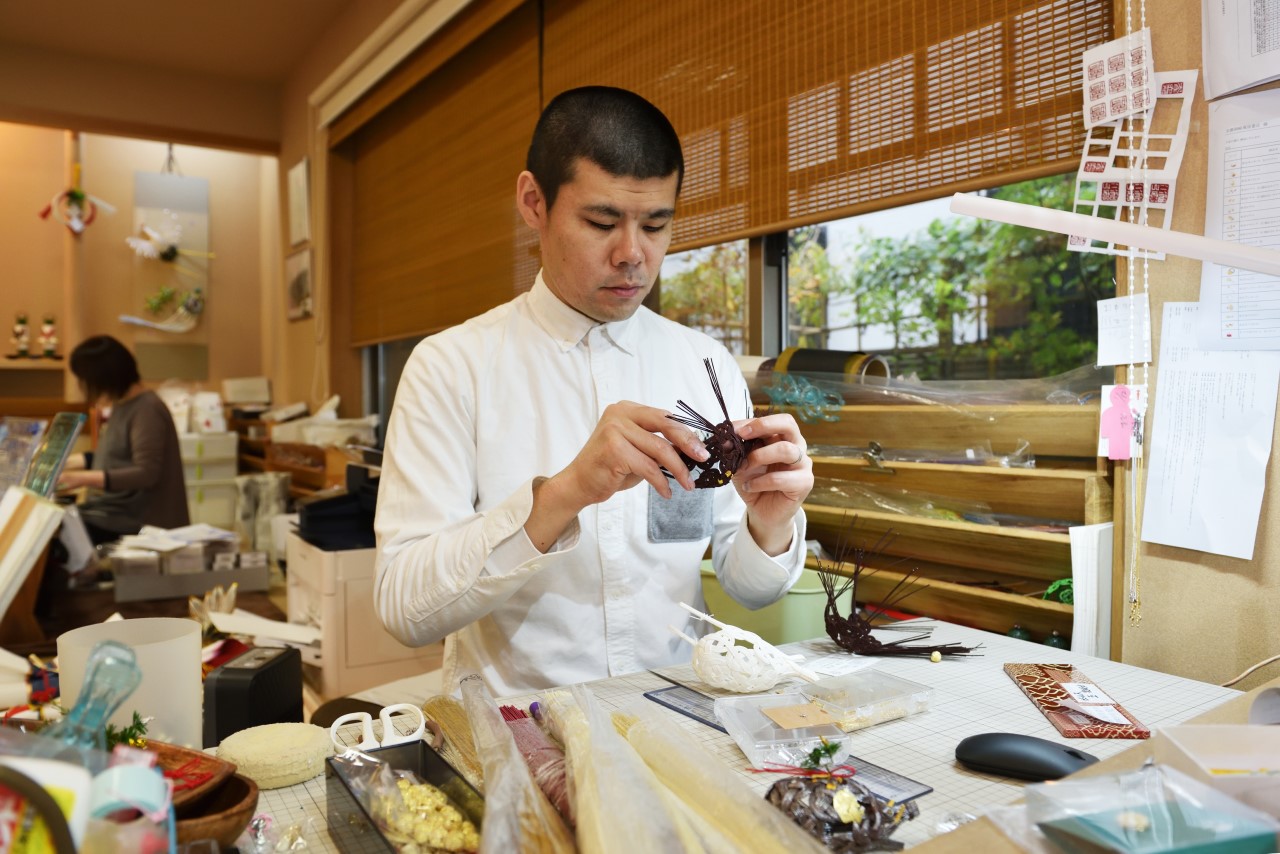 津田水引折型